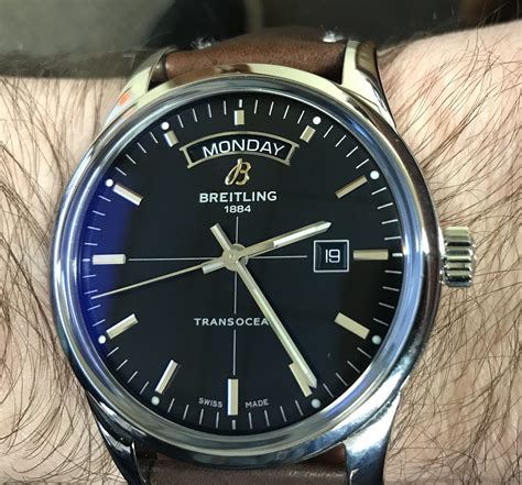 Breitling Transocean day date strap